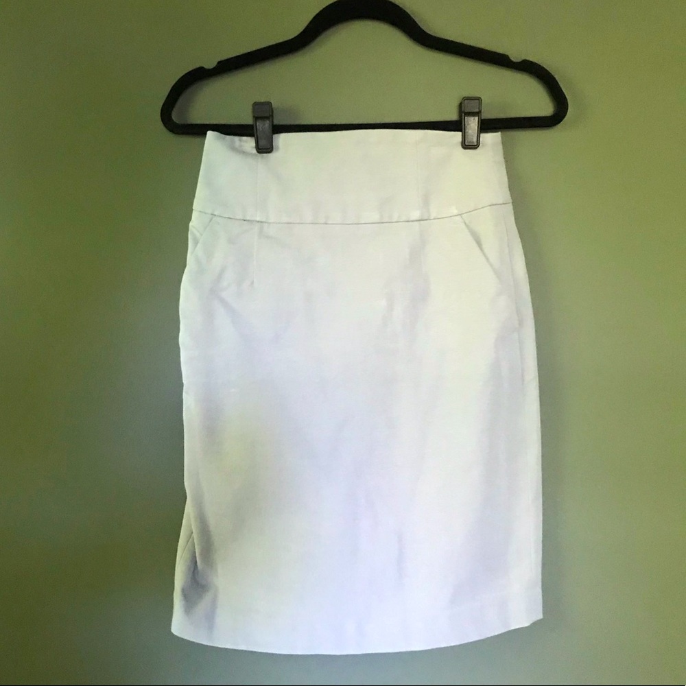 Banana Republic gray pencil skirt